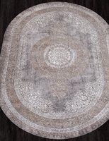 Ковер Armina 04073 grey/brown овал
