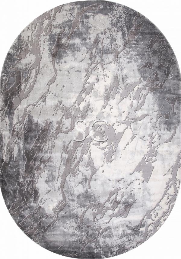 Ковер Armina 04075 grey/grey овал - картинка 1