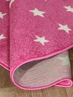 Ковер Funky Top Starf pink круг