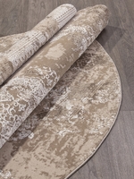 Ковер Armina 03851 brown/brown круг