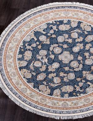 Ковер Иранский Farsi 1500 G136 dark blue круг