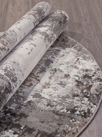 Ковер Graff 3319 grey-beige овал
