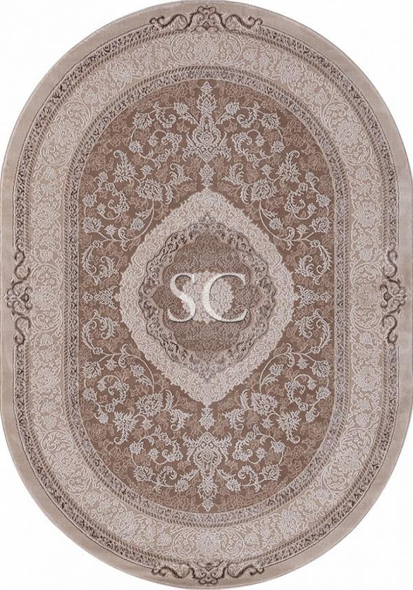 Ковер Armina 03874 brown/brown овал - картинка 1