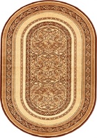 Ковер Standard Aralia beige овал